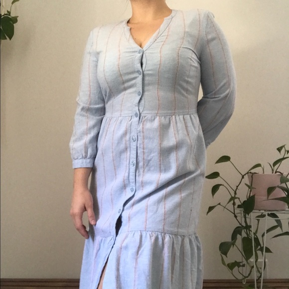 Chambray shirtdress - Picture 2 of 5